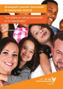 thumbnail of 2018-23 Carmarthenshire Family Support Strategy CYM
