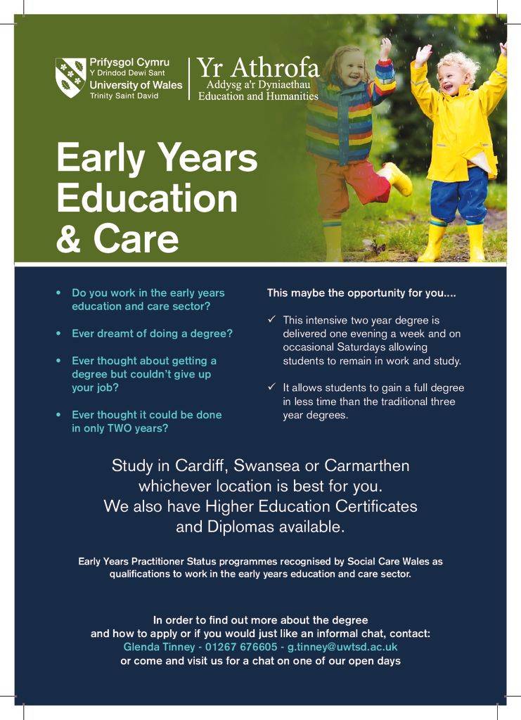 Providing Childcare - Carmarthenshire Family Information Service