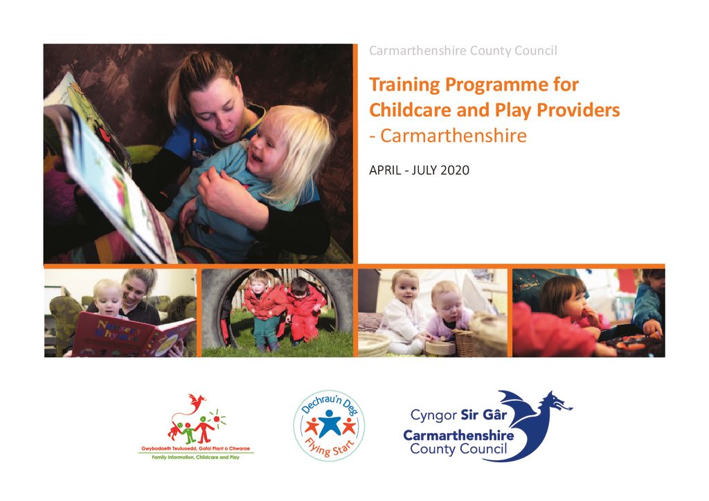 childcare_training_eng Carmarthenshire Family Information Service
