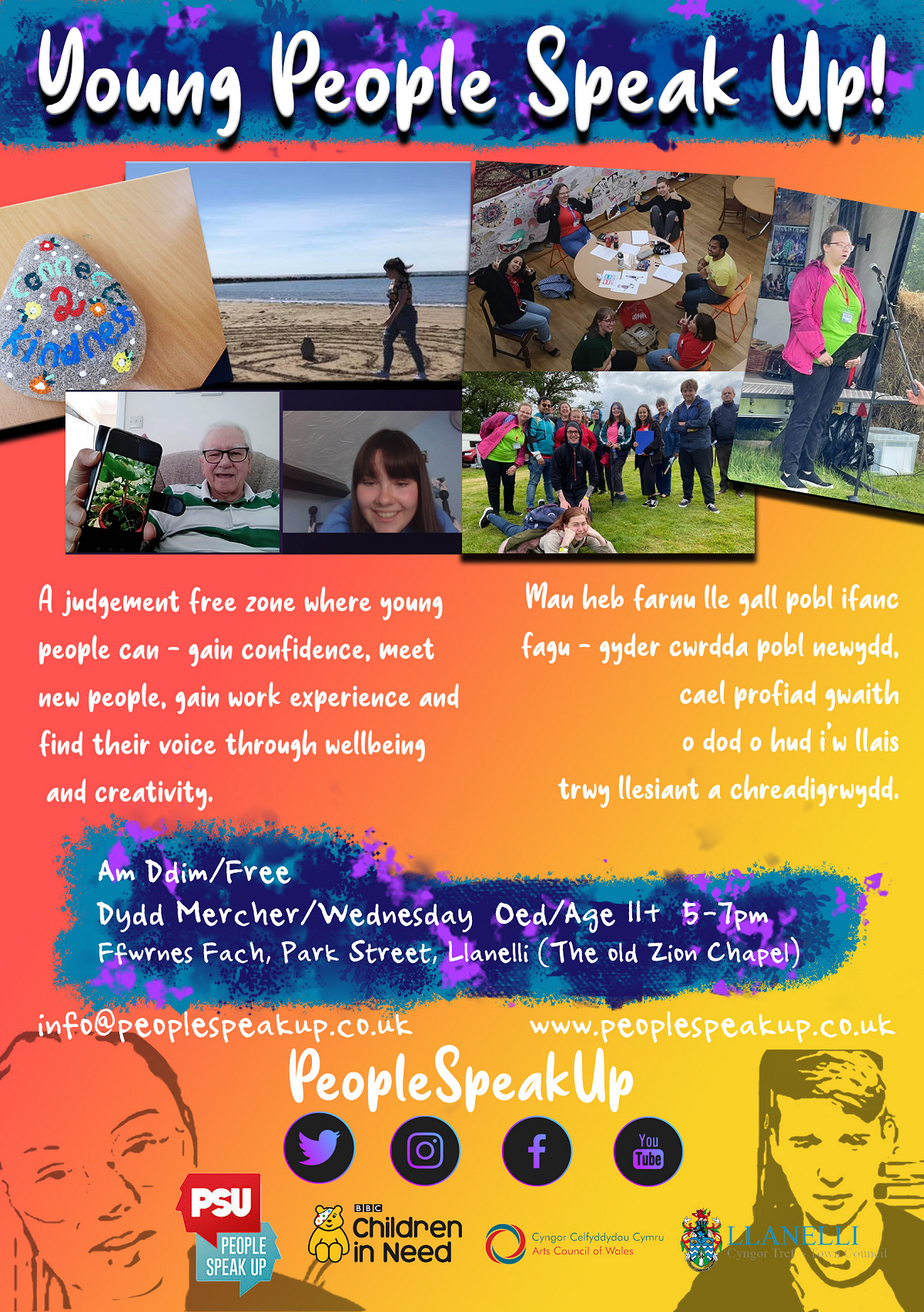 Young People Speak Up Poster