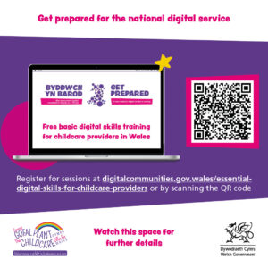 Digital Skills support with QR Code
