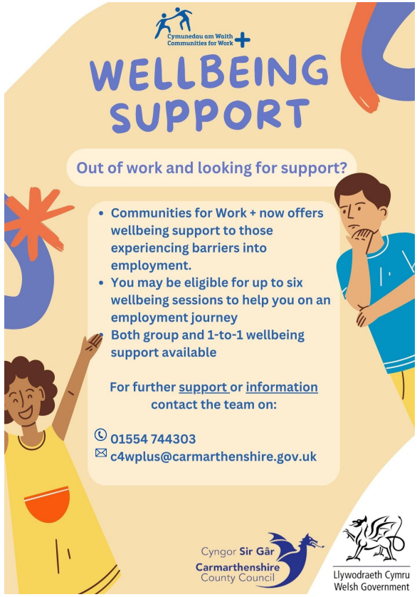 Wellbeing Support - Carmarthenshire Family Information Service